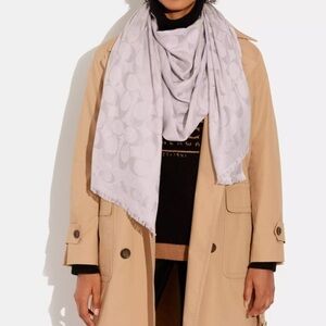 Coach Signature Stole Scarf